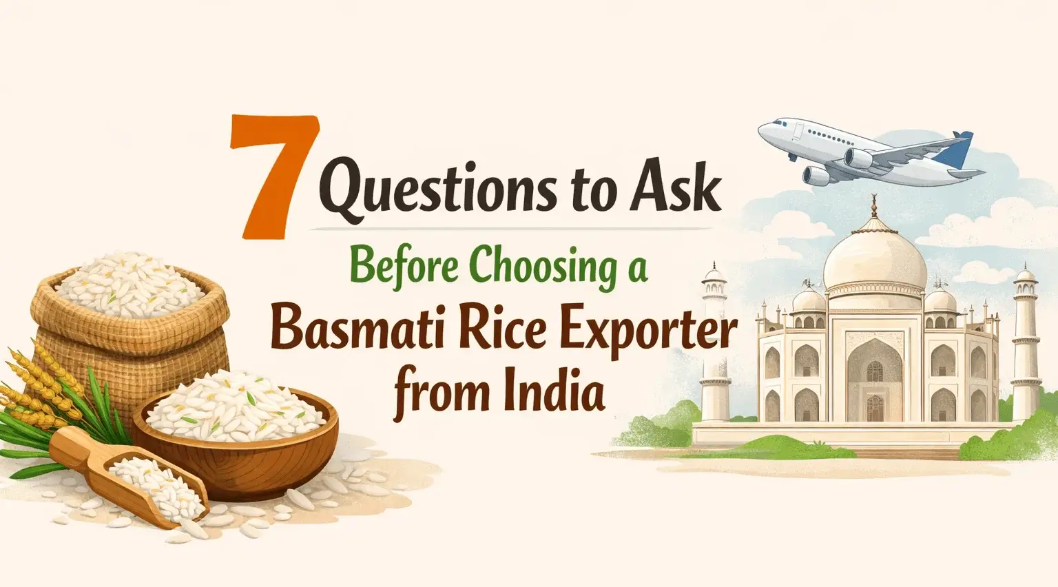 7 Key Questions to Ask Before Choosing a Basmati Rice Exporter from India