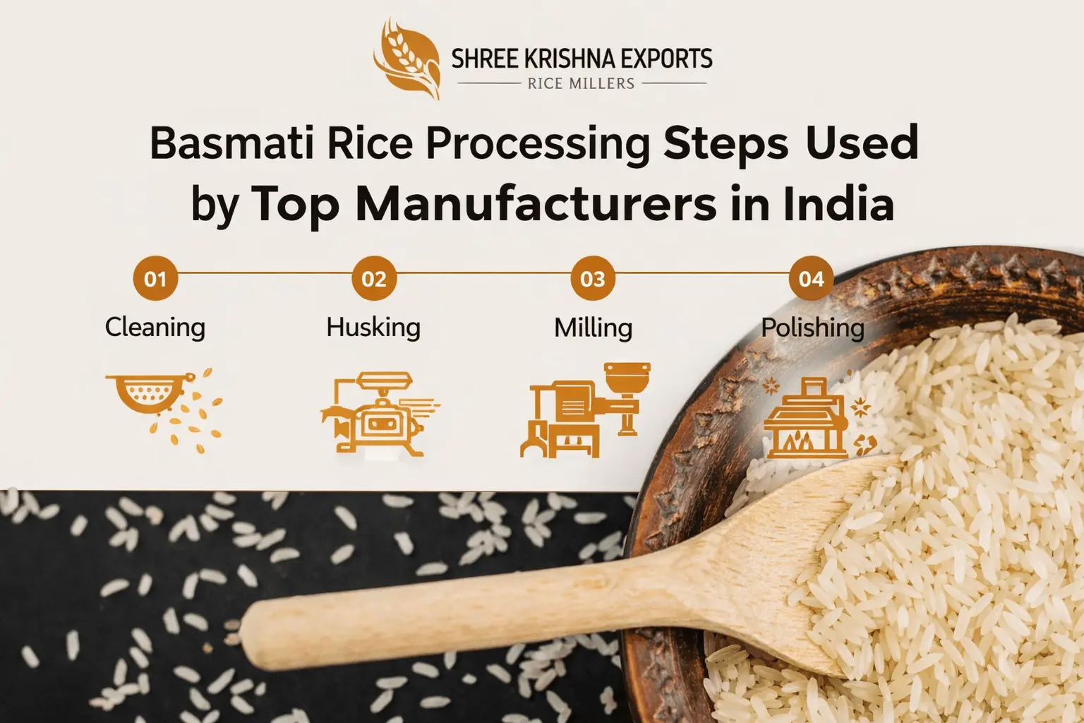 basmati rice processing process