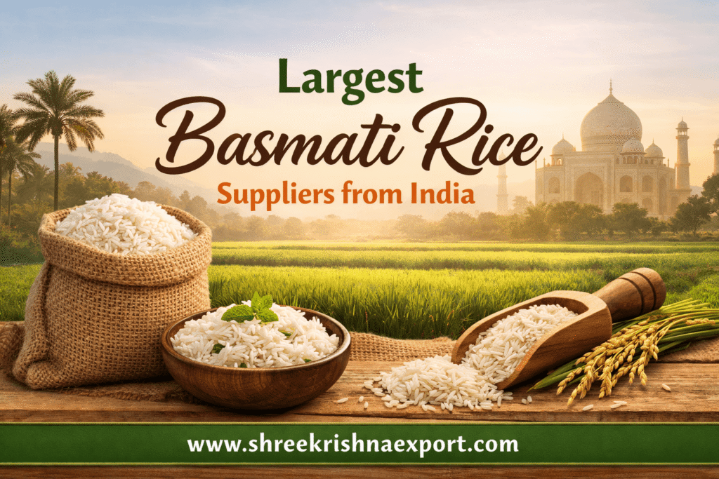 Largest Basmati Rice Suppliers from India