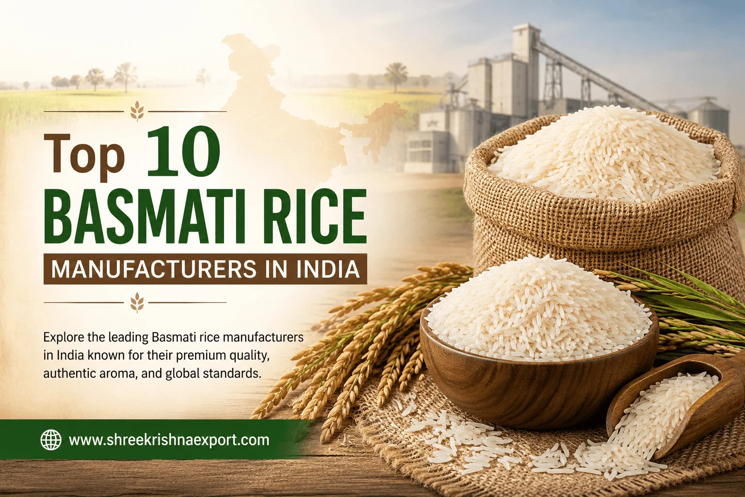 Top 10 Basmati Rice Manufacturers in India